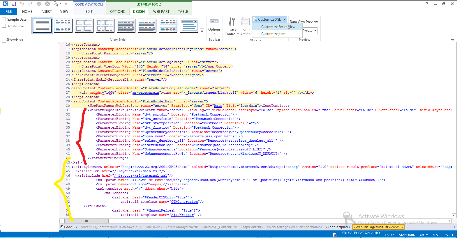 XsltListViewWebPart and custom XSLT for List View Web Part, Paging